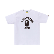 BAPE Bicolor College T-shirt White