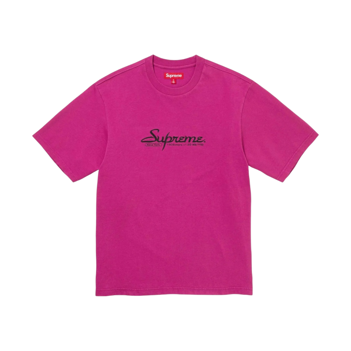 - Supreme Contact S/S Top Plum - 24SS