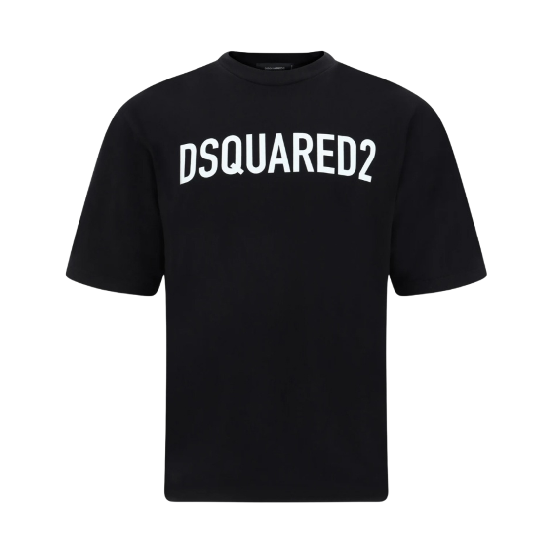 디스퀘어드2 코튼 티셔츠 블랙(Dsquared2 Cotton T-Shirt Black)