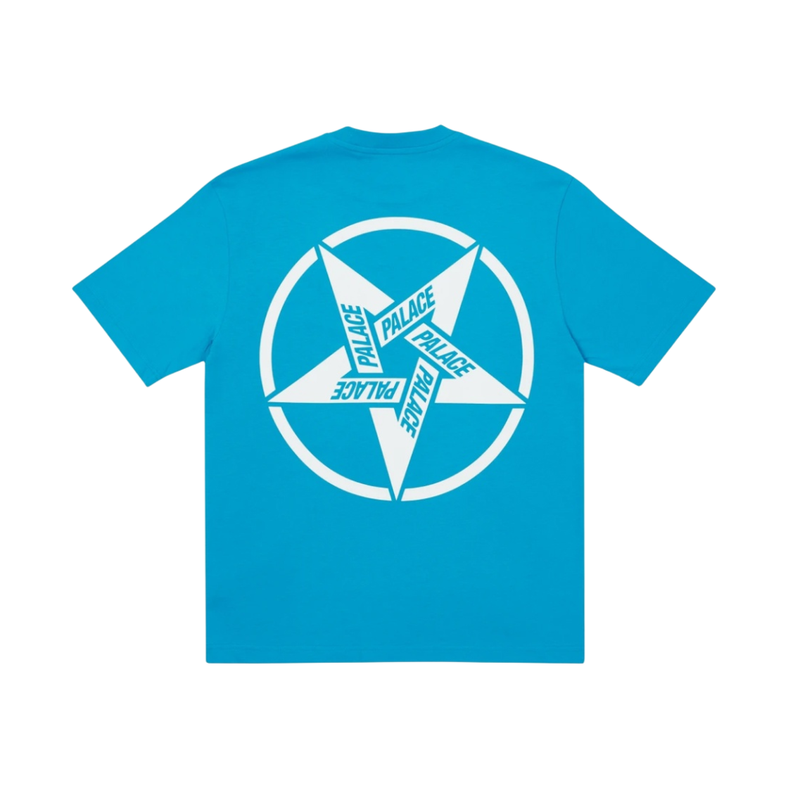- Palace Calm It Mosher T-Shirt Petrol Blue - 21FW