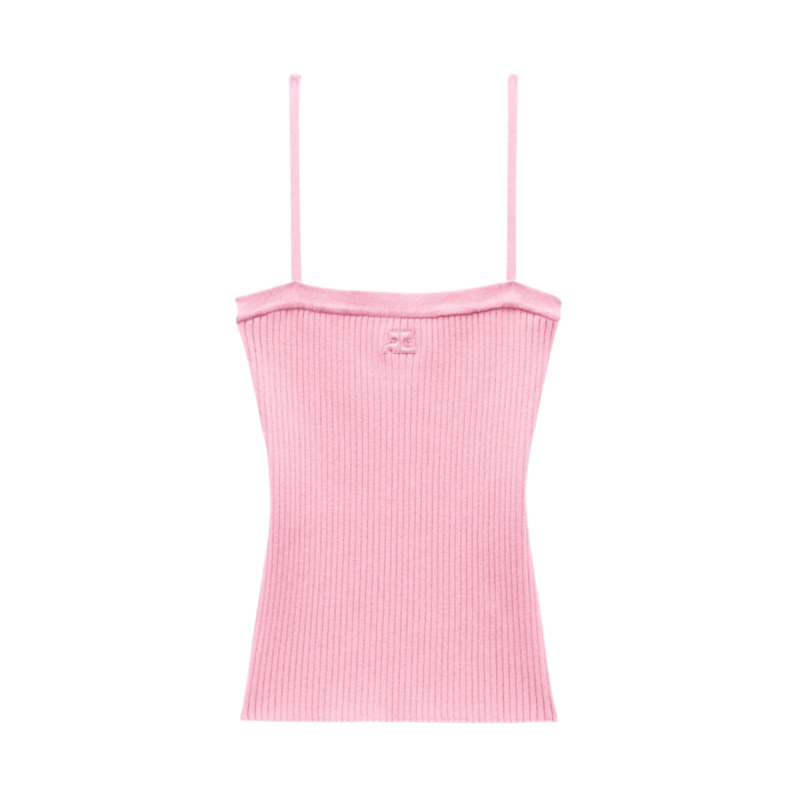 (W) 꾸레쥬 립 탱크탑 핑크