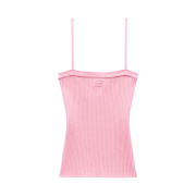 (W) Courreges Rib Tank Top Pink