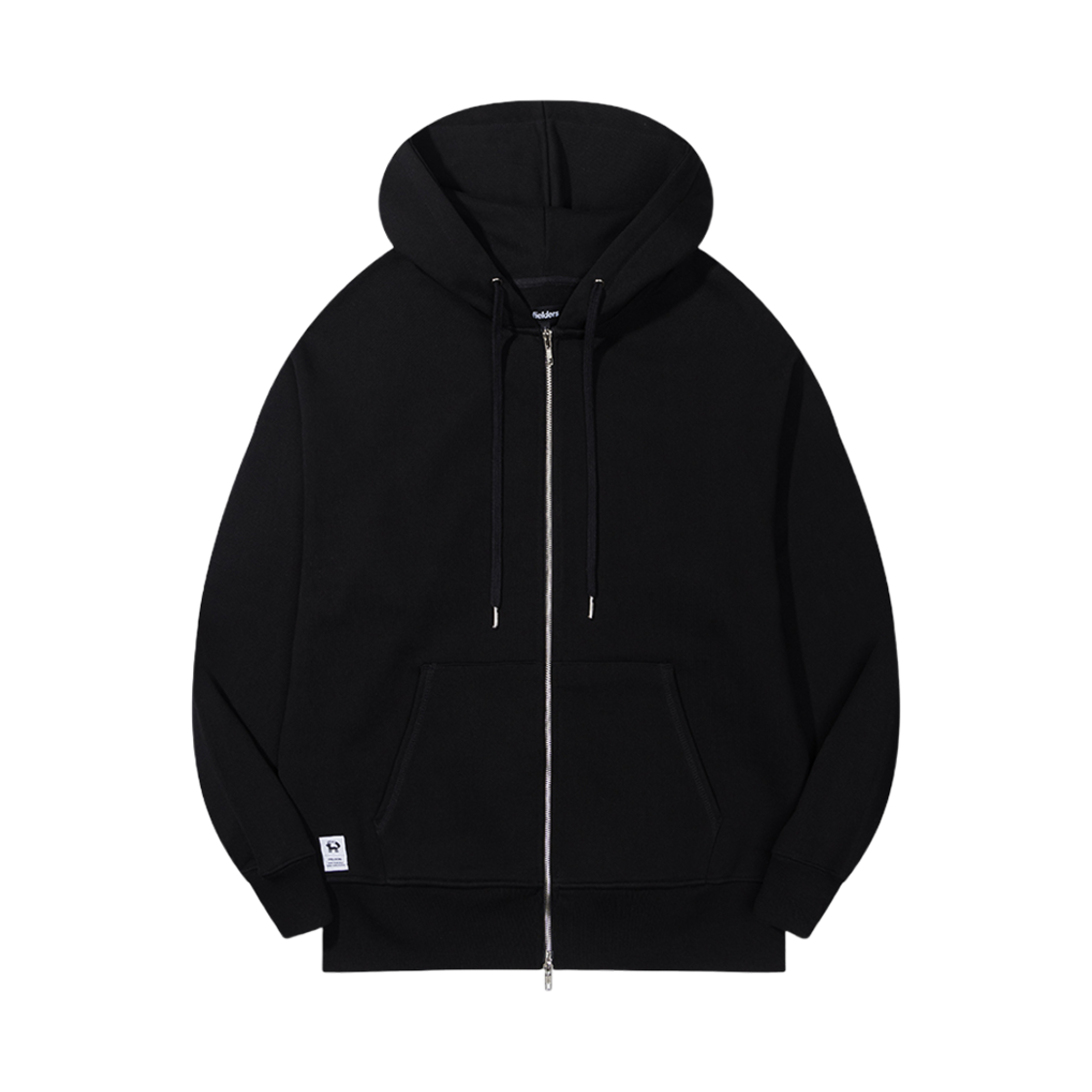 필더스 남성 투웨이 집업 후드 블랙(Fielders Man Hooded Zipup Black)