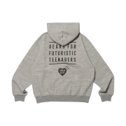 Human Made Zip-Up Hoodie Gray
