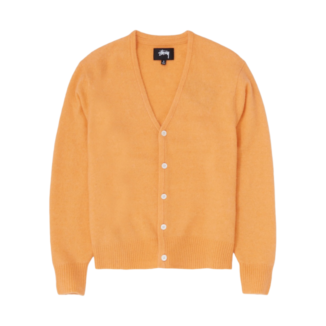 스투시 브러쉬드 가디건 피치(Stussy Brushed Cardigan Peach) - 1