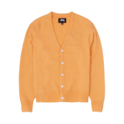 Stussy Brushed Cardigan Peach