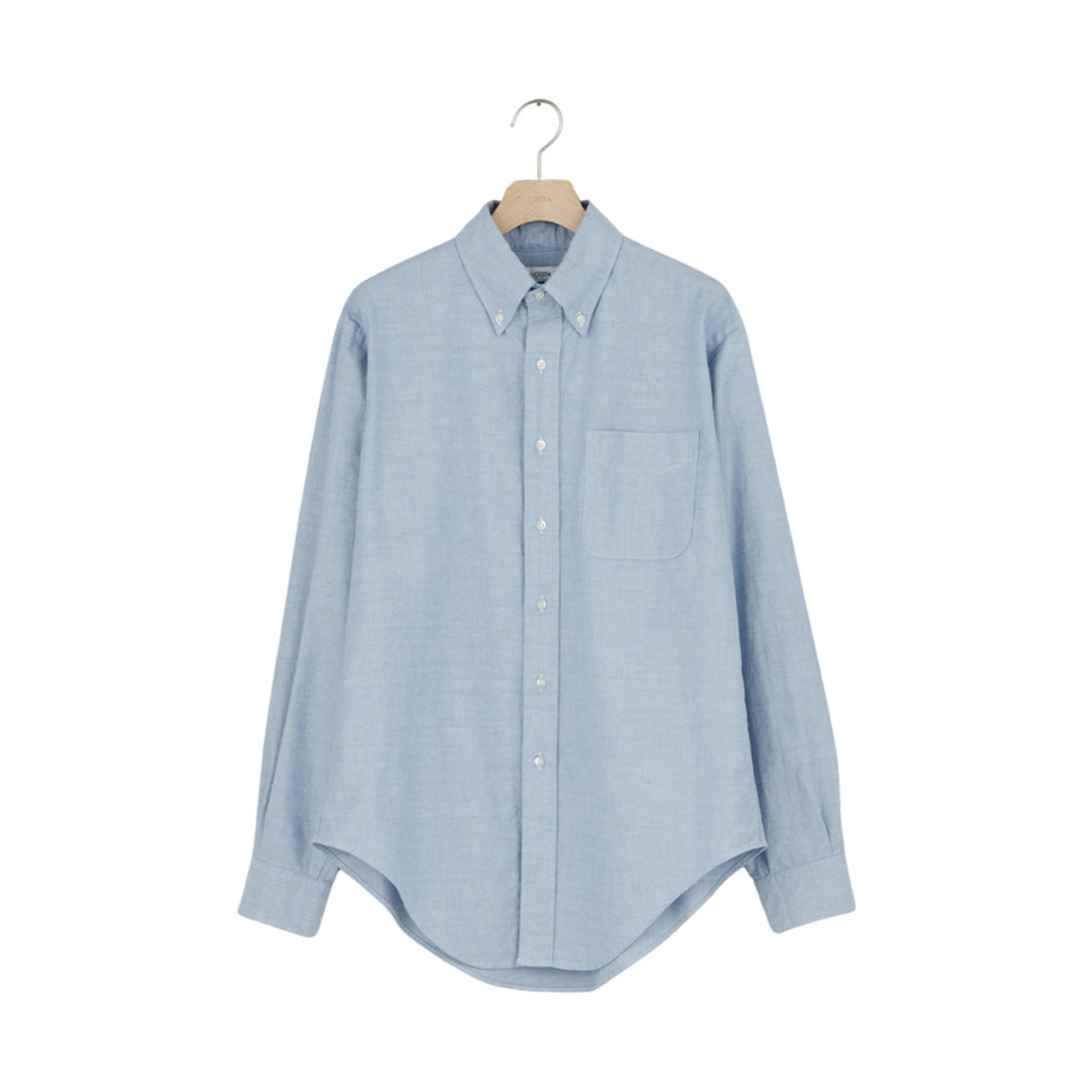SHLM-110 Ciota Oxford B.D Shirt Sax Blue