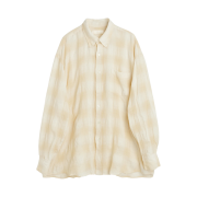 Our Legacy Borrowed BD Shirt Naturelle Spectral Check