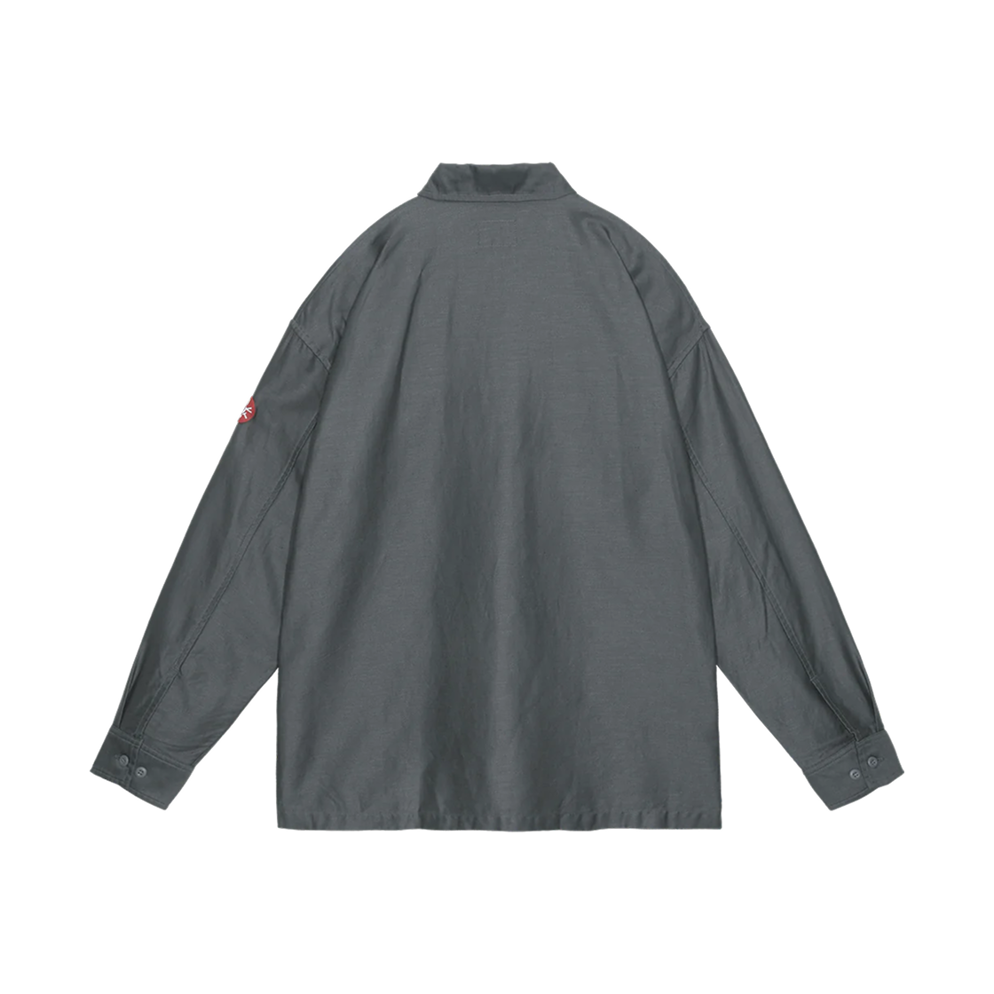 카브엠트 코튼 리넨 캐주얼 셔츠 차콜 - 25SS(Cav Empt Cotton Linen Casual Shirt Charcoal - 25SS) - 2
