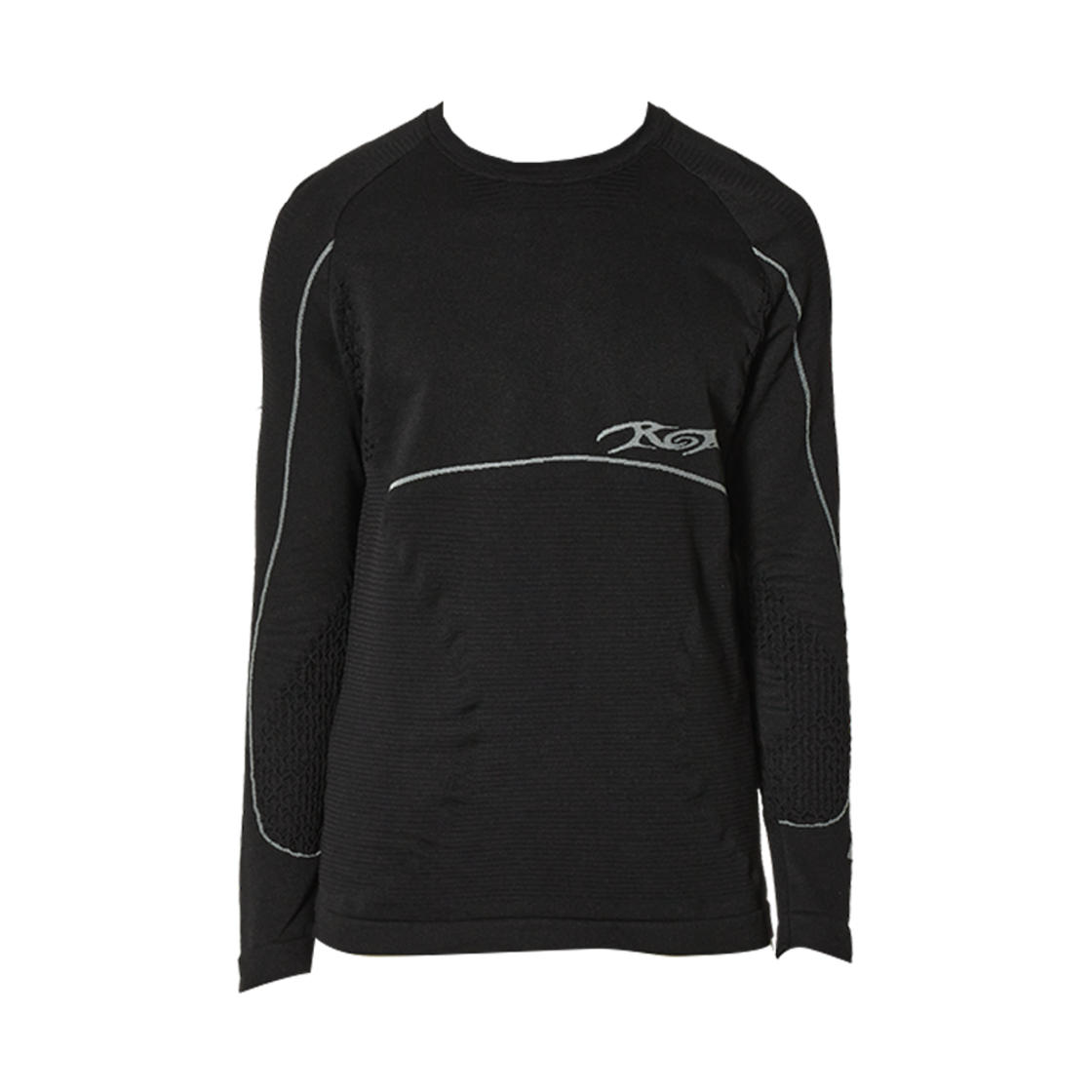 로아 롱슬리브 티셔츠 심리스 2.0 블랙(Roa Long Sleeve T-Shirt Seamless 2.0 Black)
