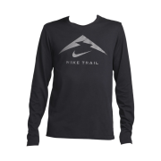 Nike Dri-Fit Trail Running Long Sleeve T-Shirt Black - Asia