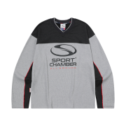SPORT CHAMBER SC Block Symbol T-Shirt Charcoal
