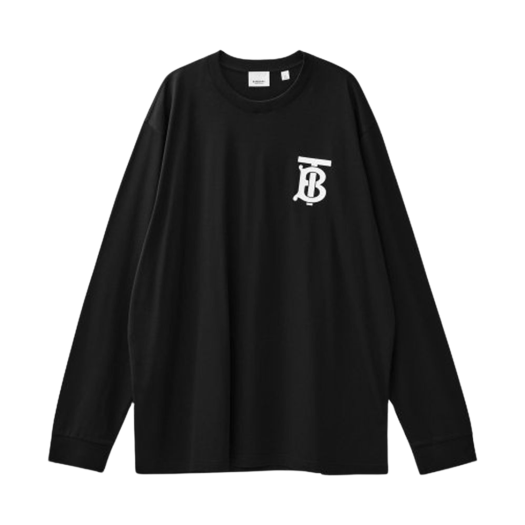 Burberry Monogram Motif L/S T-Shirt Black