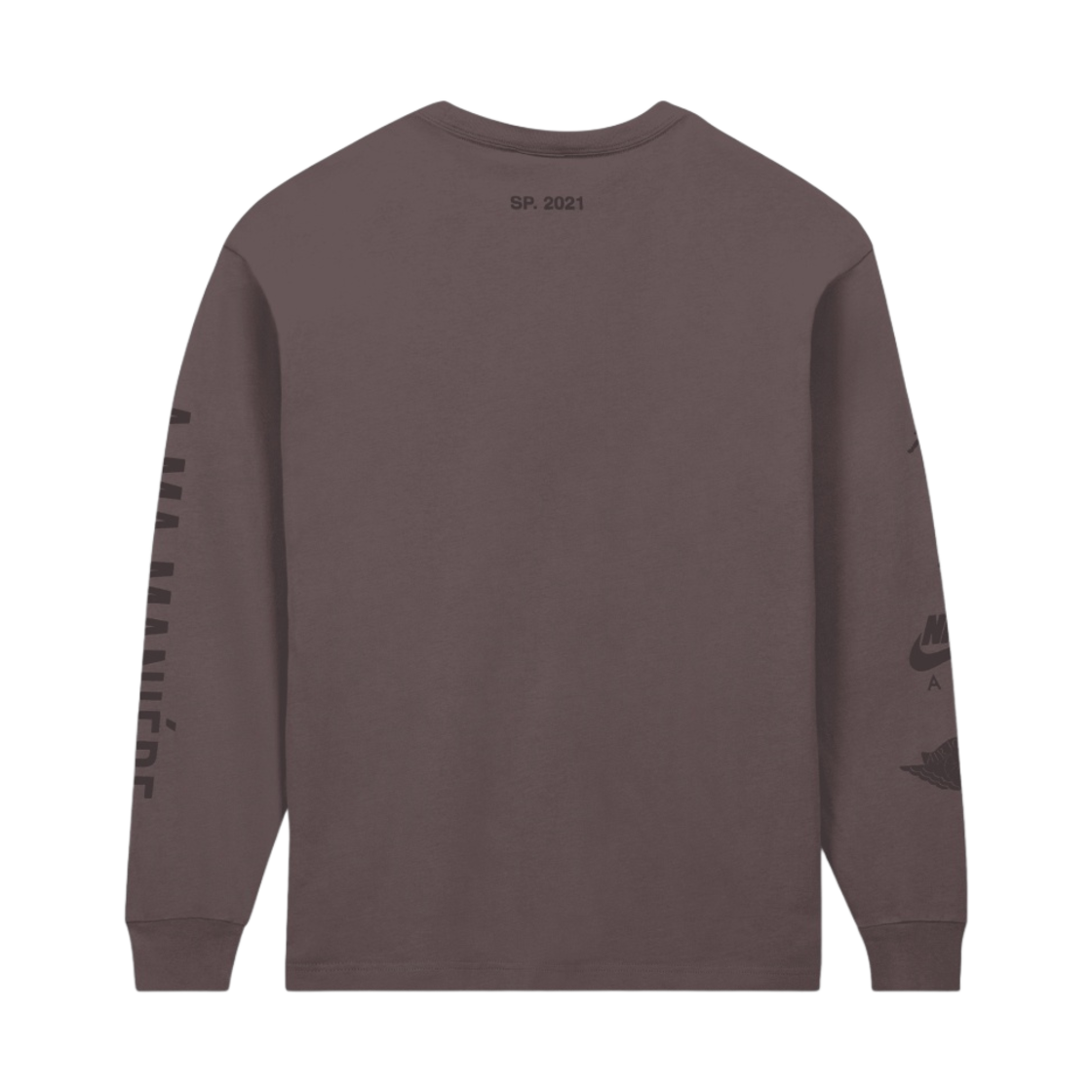 CV3449-281 Jordan x A Ma Maniere L/S T-Shirt Violet Ore - Asia - #2