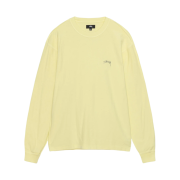 Stussy Lazy LS T-Shirts Yellow