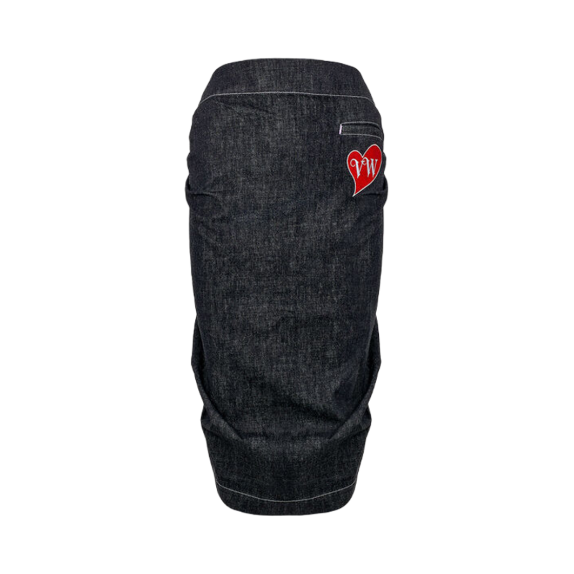 (W) 비비안 웨스트우드 플리츠 스커트 블랙((W) Vivienne Westwood Pleat Skirt Black) - 1