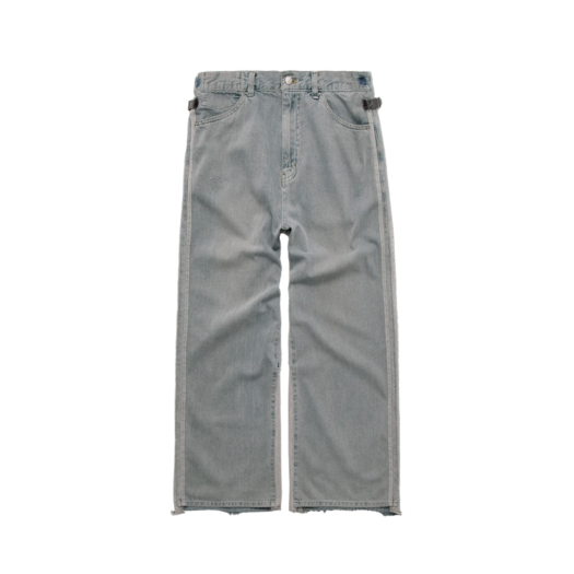 PL5PPT1014AO Polyteru Rebuild Gosima Denim Pants Type 002 (Tape) Blue Gray