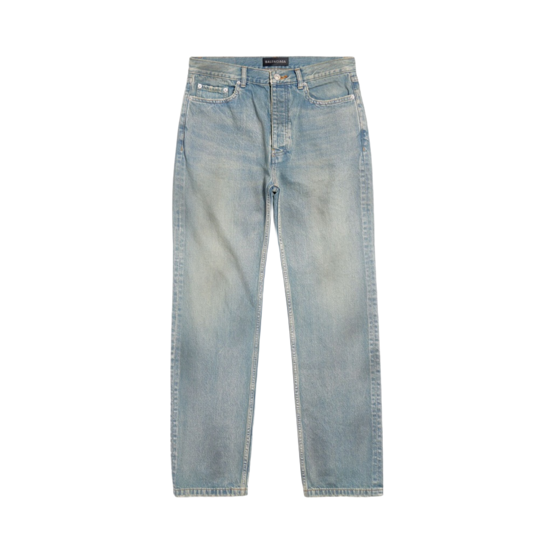 (W) 발렌시아가 노멀 핏 팬츠 라이트 그린((W) Balenciaga Normal Fit Pants Light Green) - 1