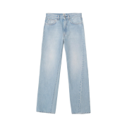 (W) Toteme Twisted Seam Denim Light Blue Wash