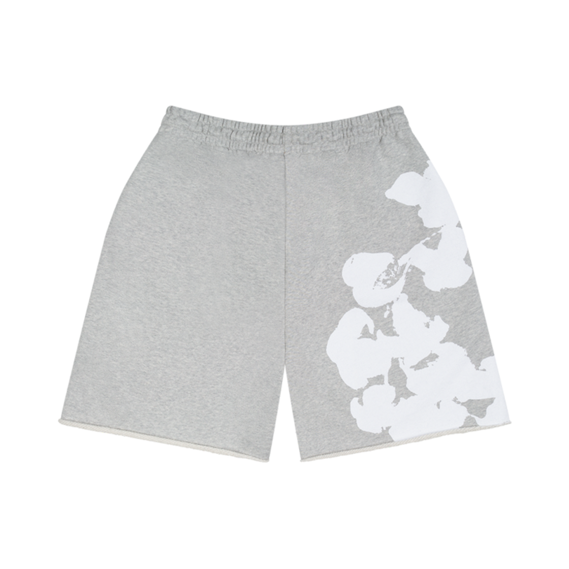 데님 티어스 비기 코튼 리쓰 스웨트 쇼츠 그레이(Denim Tears Biggie Cotton Wreath Sweat Shorts Grey) - 2