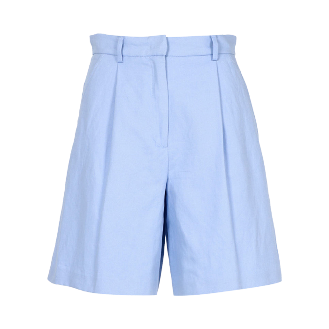 (W) 위켄드 막스마라 에쿠바 코튼 쇼츠 블루((W) Weekend Max Mara Ecuba Cotton Shorts Blue)