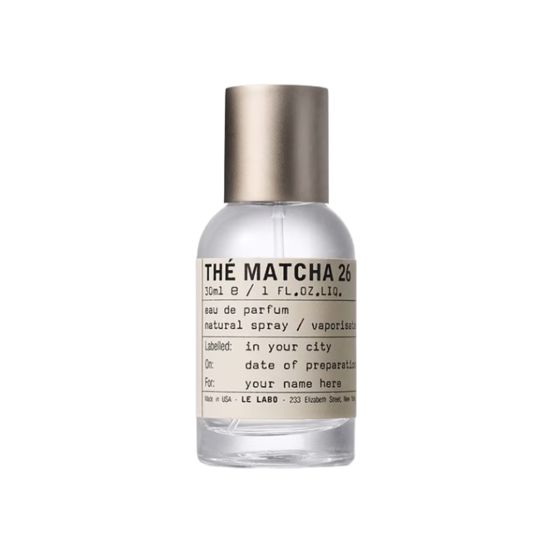 르라보 떼 마차 26 오 드 퍼퓸 30ml(Le Labo The Matcha 26 Eau De Parfum 30ml)