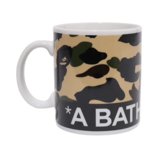 0ZXKAM012931O BAPE 1st Camo Potty Mug Yellow