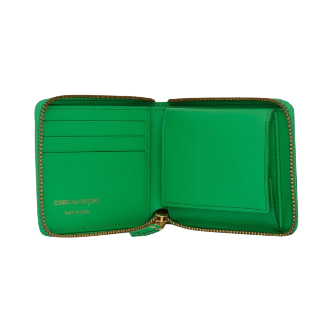 꼼데가르송 SA7100 클래식 지갑 그린(Comme des Garcons SA7100 Classic Wallet Green) - 2