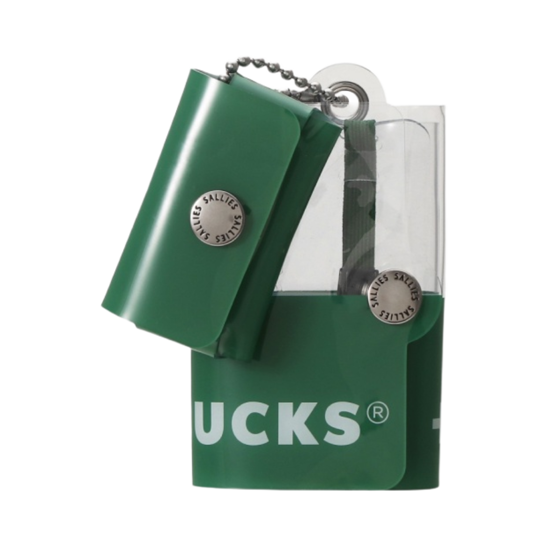스타벅스 x 빔즈 x 샐리즈 포켓 팔 미니멀 지갑 그린(Starbucks x Beams x Sallies Pocketpal Minimal Wallet Green)