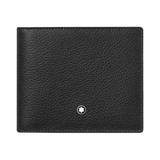 Montblanc Meisterstruck Soft Grain 6cc Wallet Black