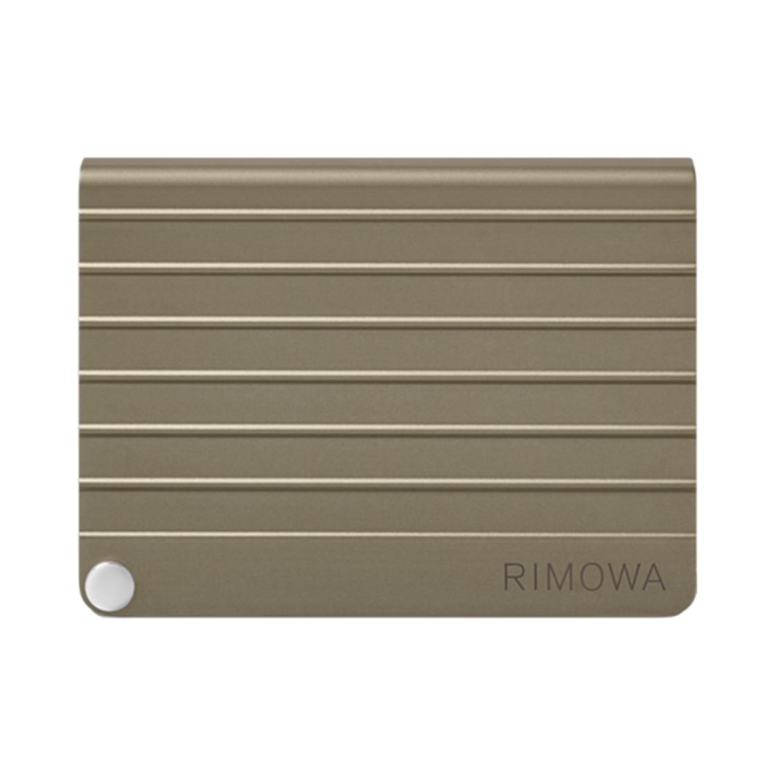52600011 Rimowa Aluminium Card Holder Titanium - 대표 이미지 #1