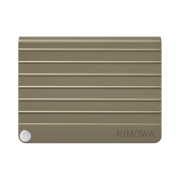Rimowa Aluminium Card Holder Titanium