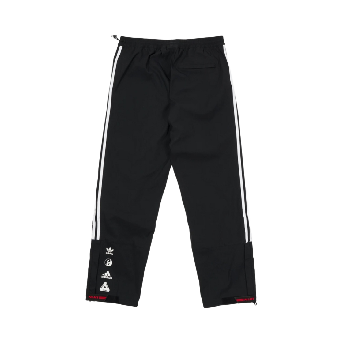 팔라스 x 아디다스 팔라스테 집 팬츠 블랙 - 21FW(Palace x Adidas Palaste Zip Bottoms Black - 21FW) - 2