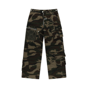 Thevinylhouse Military Cargo Pants Camo