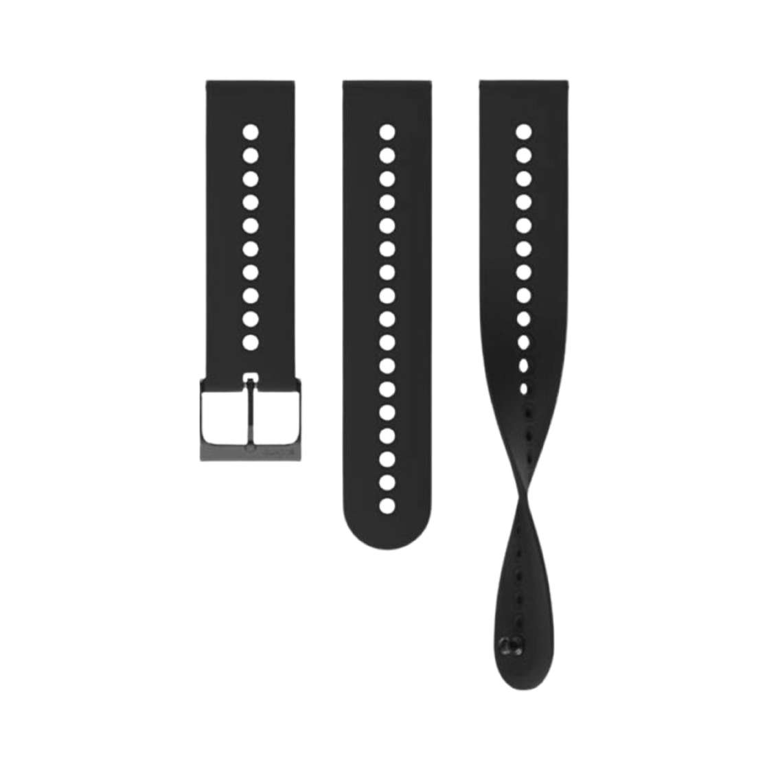 순토 22mm 어반 4 실리콘 스트랩 S & M 블랙(Suunto 22mm Urban 4 Silicone Strap S & M Black)