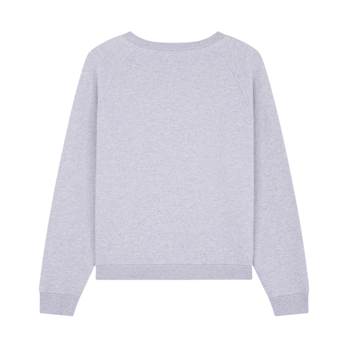 (W) 메종 키츠네 팔레이스 로얄 빈티지 스웨트셔츠 라이트 그레이 멜란지((W) Maison Kitsune Palais Royal Vintage Sweatshirt Light Grey Melange) - 2
