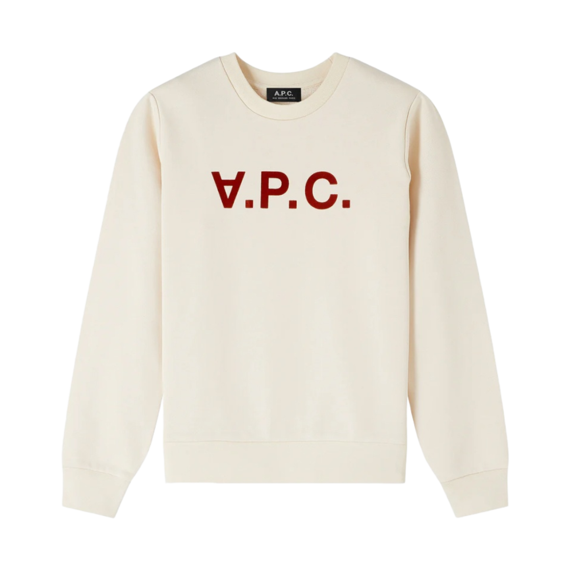 COFAX-F27644-AAC (W) A.P.C. VPC Viva Sweatshirt Off White