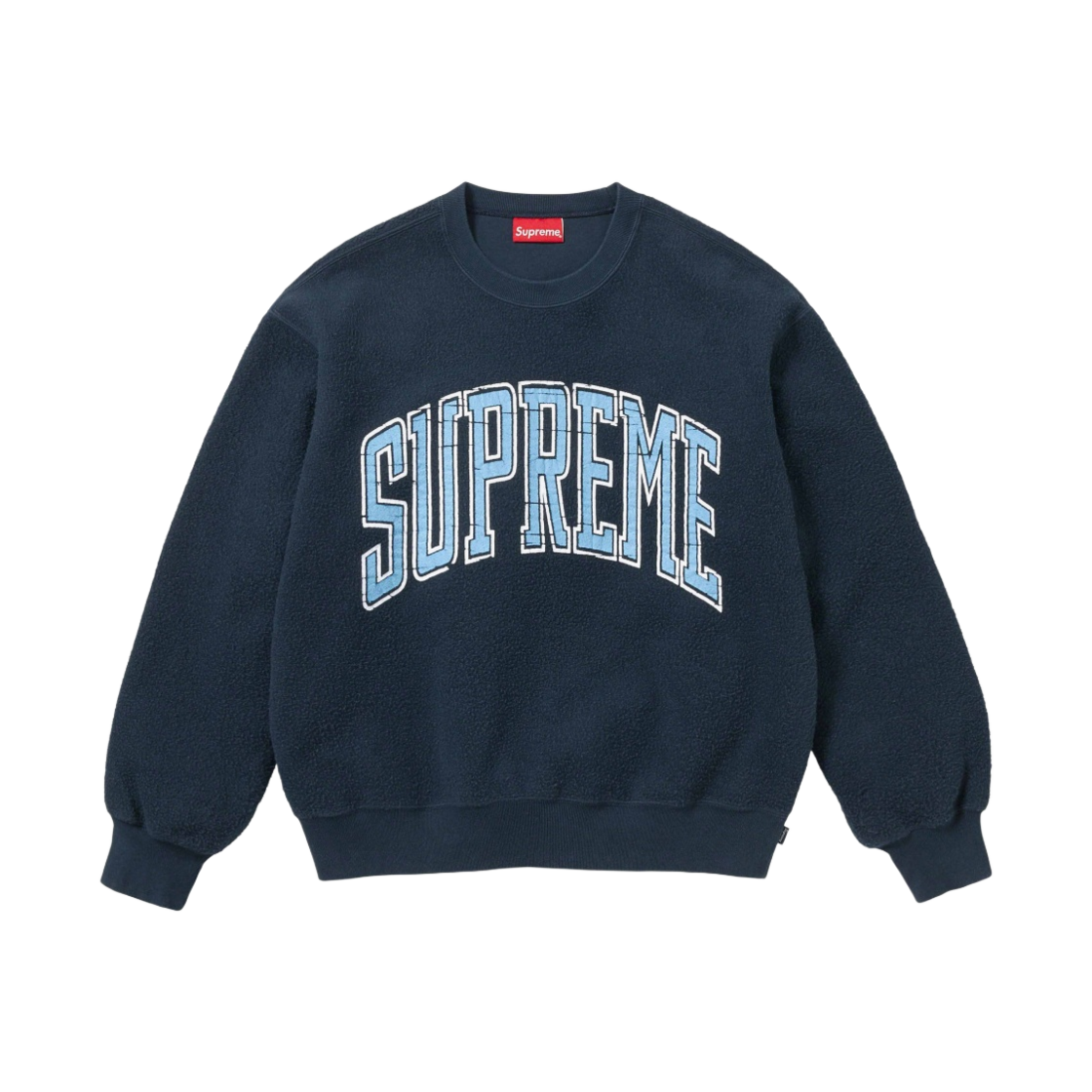 슈프림 인사이드 아웃 크루넥 네이비 - 23FW