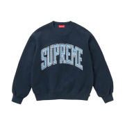 Supreme Inside Out Crewneck Navy - 23FW