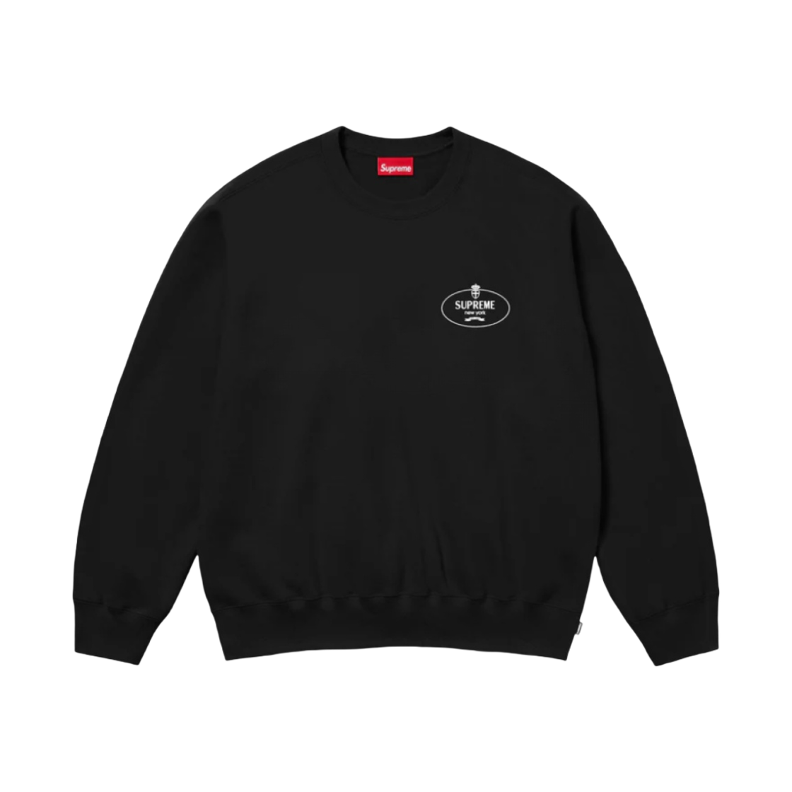 슈프림 크레스트 크루넥 블랙 - 24FW(Supreme Crest Crewneck Black - 24FW) - 2
