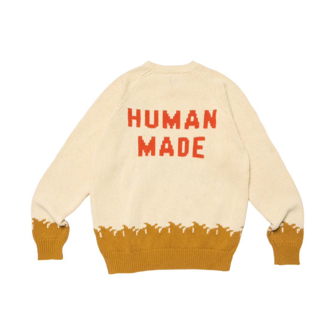 휴먼 메이드 덕 니트 스웨터 베이지(Human Made Duck Knit Sweater Beige) - 2