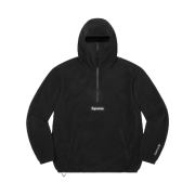 Supreme Polartec Facemask Half Zip Pullover Black - 22FW