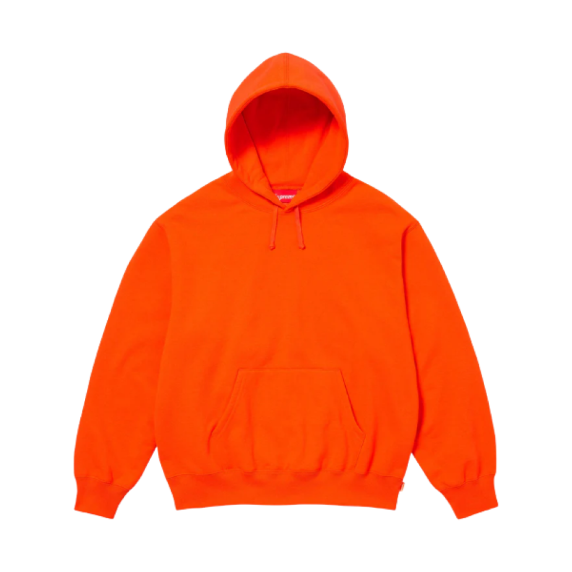 슈프림 사틴 아플리케 후드 스웨트셔츠 브라이트 오렌지 - 24FW(Supreme Satin Applique Hooded Sweatshirt Bright Orange - 24FW) - 2