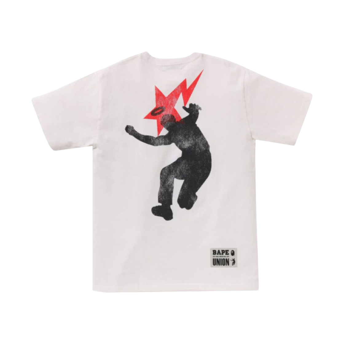 베이프 x 유니온 워시드 에이프 헤드 티셔츠 화이트(BAPE x Union Washed Ape Head T-Shirt White) - 2