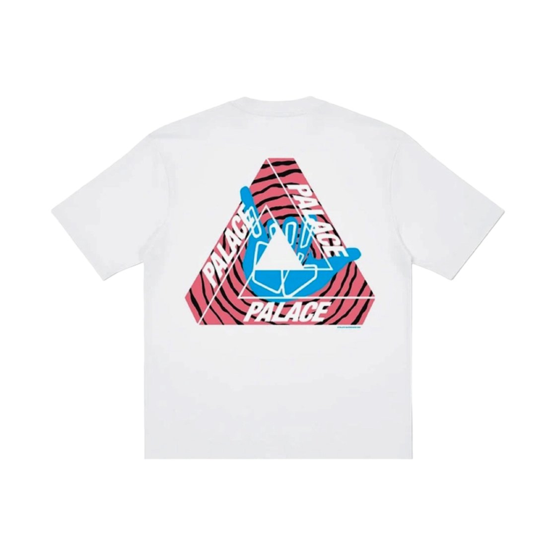 팔라스 트라이주티드 샤카 티셔츠 화이트 - 20FW(Palace Tri-Zooted Shakka T-Shirt White - 20FW) - 1