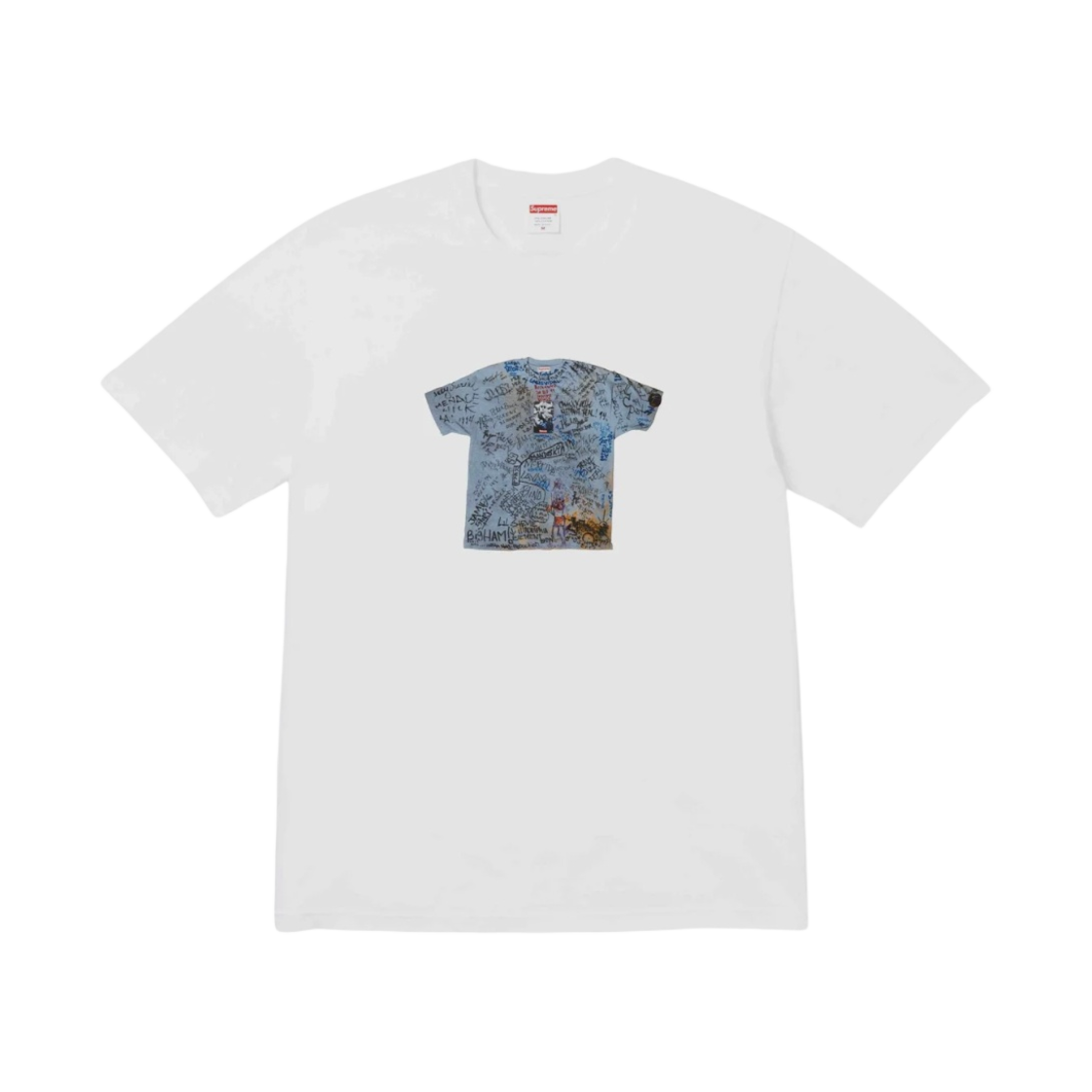 슈프림 퍼스트 티셔츠 화이트 - 24SS(Supreme First T-Shirt White - 24SS)