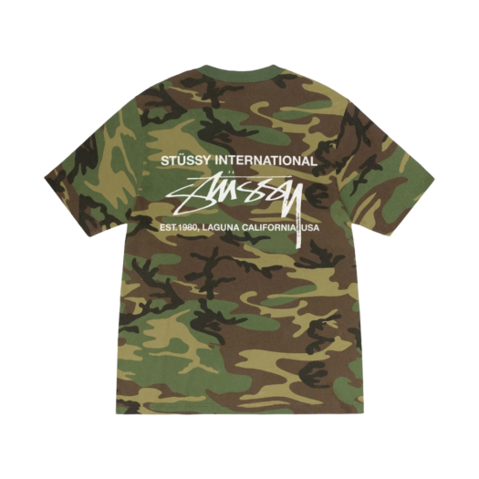 스투시 스포츠 스크립트 티셔츠 카모 | Stussy | KREAM