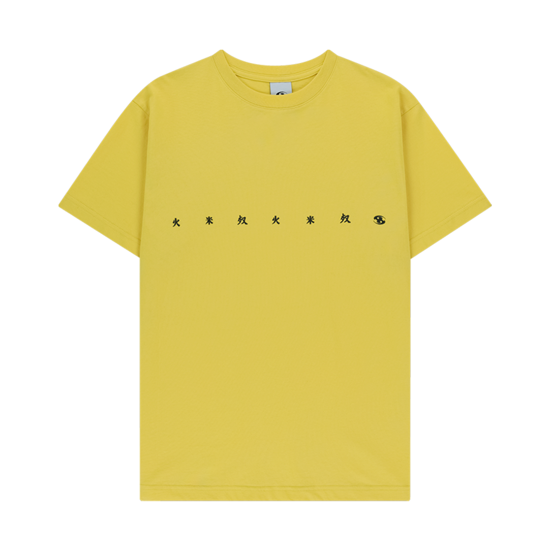 산산기어 찬 티셔츠 옐로우
