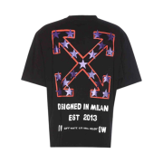 Off-White Star Arrow Skate T-Shirt Black