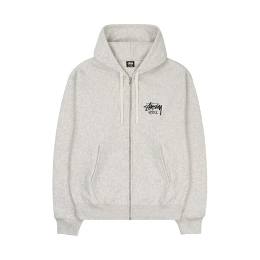 ★韓国の人気★【Stussy】★CHUNKY KNIT ZIP HOODIE★IVORY★ ☆韓国の人気☆【Stussy】☆CHUNKY KNIT ZIP HOODIE☆IVORY